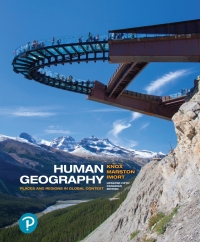 Cover image: Human Geography: Places and Regions in Global Context (Updated Canadian Edition) 5th edition 9780134845340