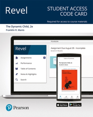 Cover image: Revel Access Code for The Dynamic Child 2nd edition 9780134897394