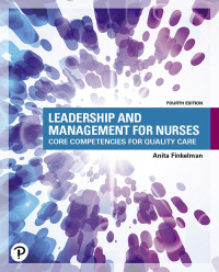 Cover image: Leadership and Management for Nurses 4th edition 9780135764695