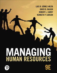Cover image: Managing Human Resources 9th edition 9780134900001