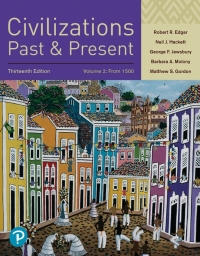 Cover image: Civilizations Past and Present, Volume 2 13th edition 9780135167380