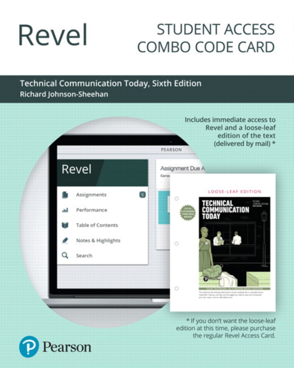Revel + Print Combo Access Code for Technical Communication Today 6th Edition