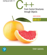 Cover image: Starting Out with C++ 9th edition 9780134996066