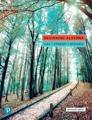 Cover image: Beginning Algebra 13th edition 9780134994994