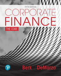 Cover image: Corporate Finance: The Core 5th edition 9780135183793