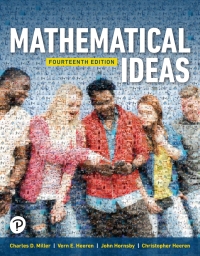 Cover image: Mathematical Ideas 14th edition 9780134995588
