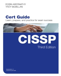 Cover image: CISSP Cert Guide 3rd edition 9780789759696