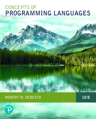 Cover image: Concepts of Programming Languages (Pearson+) 12th edition 9780134997186