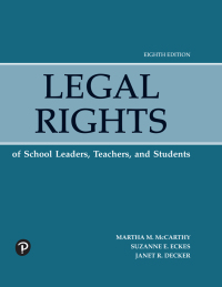 Cover image: Legal Rights of School Leaders, Teachers and Students 8th edition 9780134997537