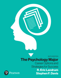 Cover image: The Psychology Major: Career Options and Strategies for Success 6th edition 9780135705100