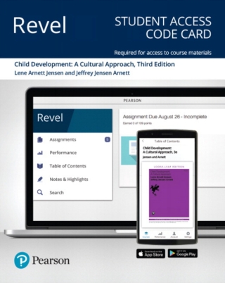Cover image: Revel Access Code for Child Development: A Cultural Approach 3rd edition 9780135163504
