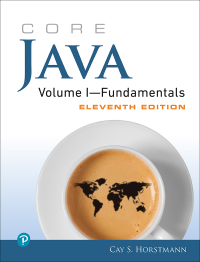 Cover image: Core Java 11th edition 9780135166307