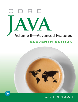 Cover image: Core Java, Volume II: Advanced Features 11th edition 9780135166314