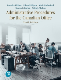 Cover image: Administrative Procedures for the Canadian Office (Canadian Edition) 10th edition 9780135596401