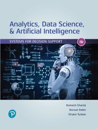 Cover image: Analytics, Data Science, & Artificial Intelligence 11th edition 9780135192016