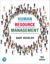 Cover image: Human Resource Management 16th edition 9780135172780