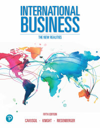 Cover image: International Business: The New Realities 5th edition 9780135173961