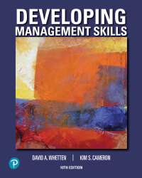 Cover image: Developing Management Skills 10th edition 9780135175460