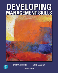 Cover image: Developing Management Skills 10th edition 9780135175460