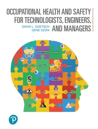 Cover image: Occupational Health and Safety for Technologists, Engineers, and Managers 2nd edition 9780134681719