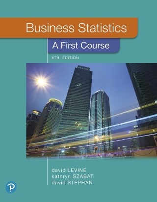 Cover image: Business Statistics: A First Course 8th edition 9780135177785