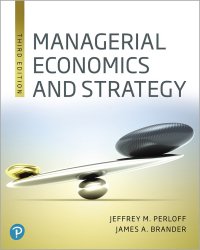 Cover image: Managerial Economics and Strategy 3rd edition 9780135183786