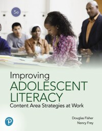 Cover image: Improving Adolescent Litearcy 5th edition 9780135180877