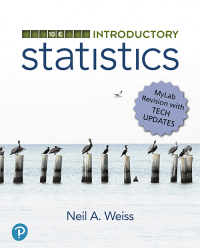 Cover image: Introductory Statistics, MyLab Revision 10th edition 9780135163054