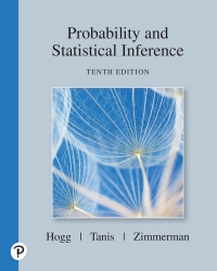Cover image: Probability and Statistical Inference 10th edition 9780135189399
