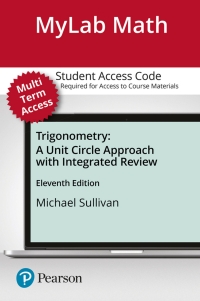 Cover image: MyLab Math with Pearson eText Access Code (24 Months) for Trigonometry 11th edition 9780135189719