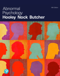 Cover image: Abnormal Psychology 18th edition 9780134999173