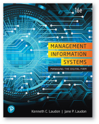 Cover image: Management Information Systems 16th edition 9780135191798