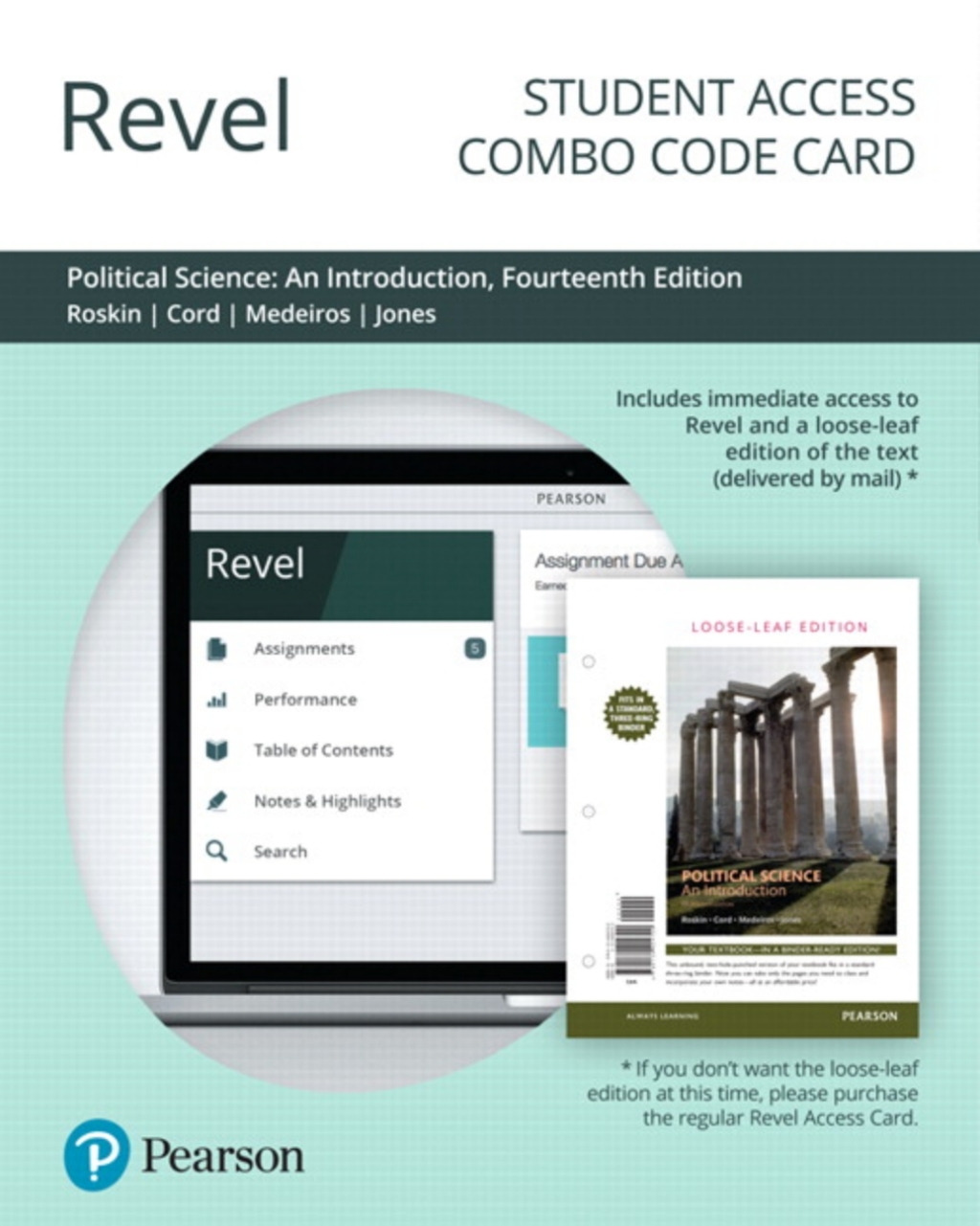 Revel + Print Combo Access Code for Political Science: An Introduction 14th Edition