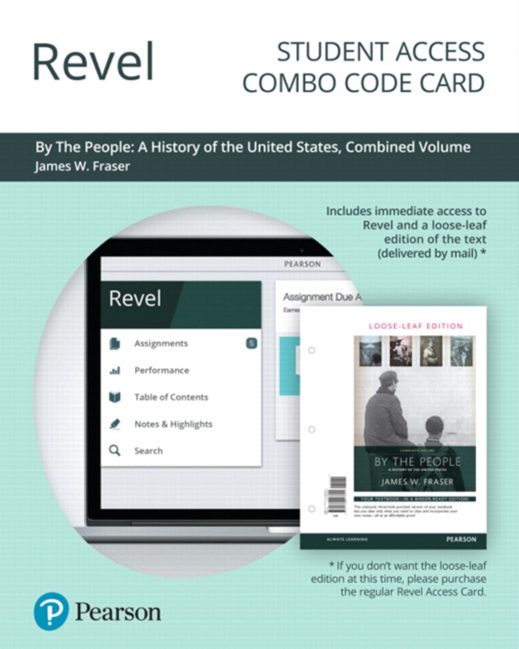 Revel + Print Combo Access Code for By The People, Combined Volume 1st Edition