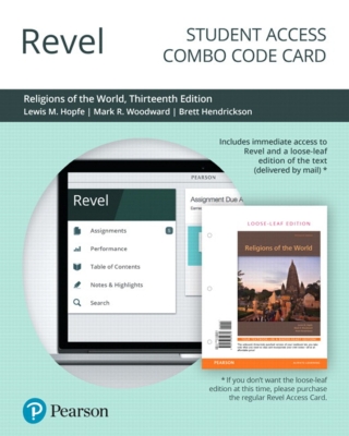 Cover image: Revel + Print Combo Access Code for Religions of the World 13th edition 9780135193631