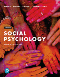Cover image: Social Psychology: Goals in Interaction 7th edition 9780134999180