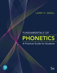 Cover image: Fundamentals of Phonetics 5th edition 9780135206492