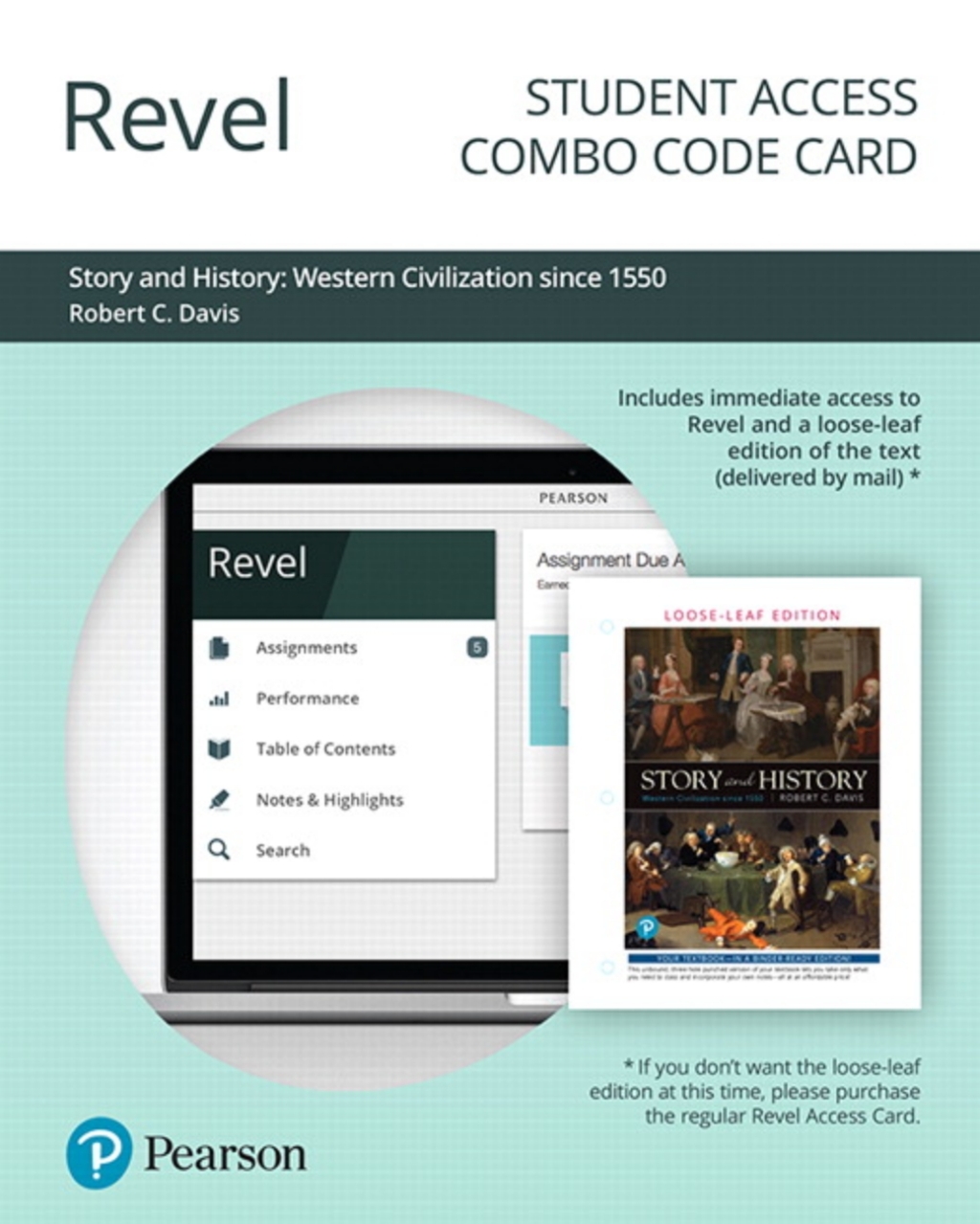 Revel + Print Combo Access Code for Story and History: Western Civilization Since 1550 1st Edition