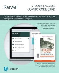 Cover image: Revel + Print Combo Access Code for Created Equal 5th edition 9780135201923