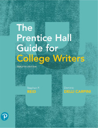 Cover image: The Reid Guide for College Writers 12th edition 9780135203644