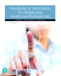 Cover image: Handbook of Informatics for Nurses & Healthcare Professionals -- Pearson eText 6th edition 9780135205464