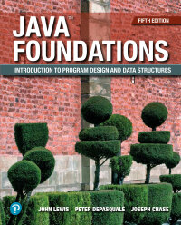 Cover image: Java Foundations 5th edition 9780135205976