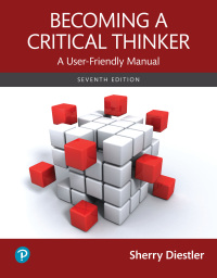 Cover image: Becoming a Critical Thinker: A User-Friendly Manual 7th edition 9780134899046
