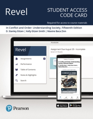 Cover image: Revel Access Code for In Conflict and Order: Understanding Society 15th edition 9780135212608