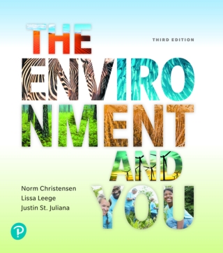 Cover image: The Environment and You (Pearson+) 3rd edition 9780134818764
