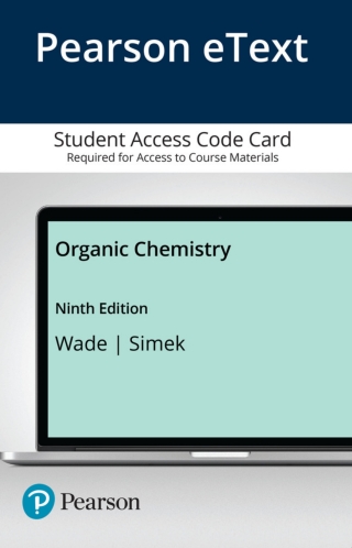 Cover image: Organic Chemistry 9th edition 9780135213735