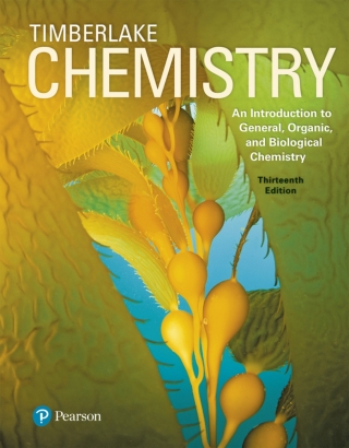 Cover image: Chemistry: An Introduction to General, Organic, and Biological Chemistry (Pearson+) 13th edition 9780134554631