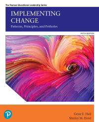 Cover image: Implementing Change 5th edition 9780135258231