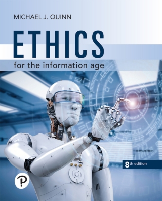 Cover image: Ethics for the Information Age (Pearson+) 8th edition 9780136681595