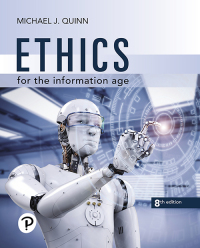 Titelbild: Ethics for the Information Age 8th edition 9780136681595